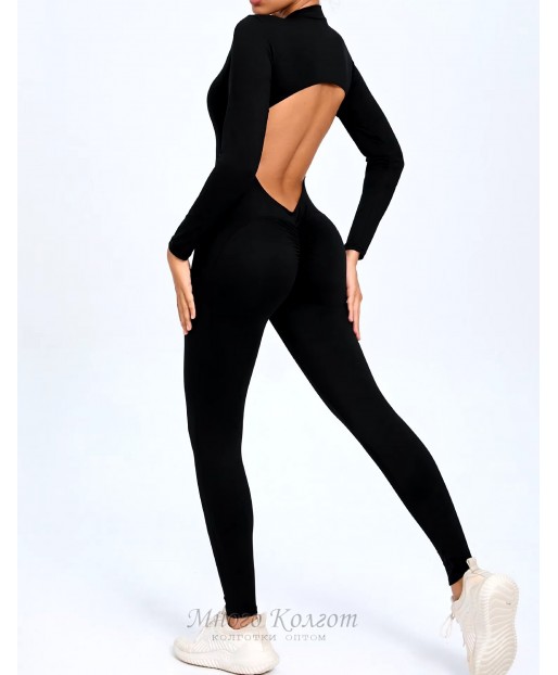 Гладкий комбінізон Leggings Body Crop Top model 68